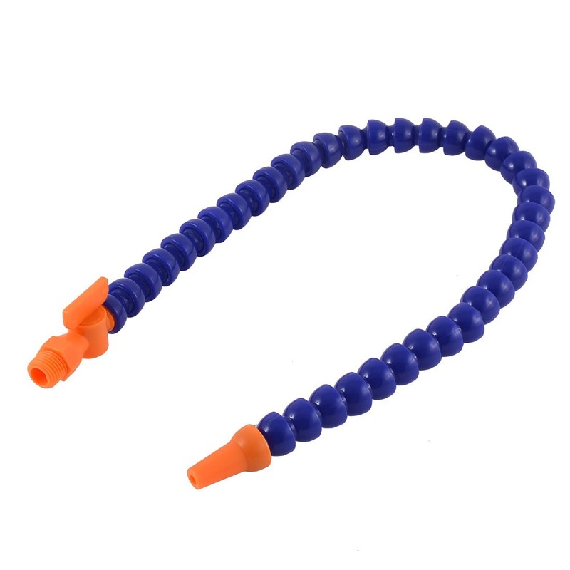Sourcingmap Round Nozzle 1/4BSP Thread Flexible Water Oil Coolant Pipe