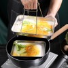 2PCS Stainless Steel Baking Tray for Oven, Non-Stick, Freezer Safe,