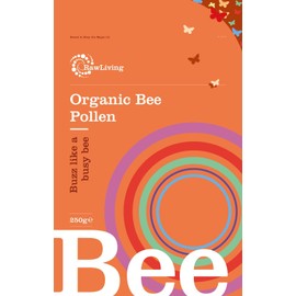 Raw Living Organic Raw Bee Pollen (250g)