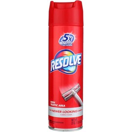 Resolve High Traffic Carpet Foam, 22 oz Can, Cleans Freshens Softens & Removes Stains (Pack of 2)