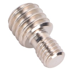 3/8 to M6 Male Conversion Screw, Tripod Mount Converter 3/8" Male to M6 Male Monopod Tripod Quick Release Plate for Photo Accessories
