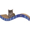 Imperial Cat Purrfect Stretch Scratch 'n Shape, Medium, Blue Stripe