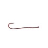 Tru-Turn Fish Hooks 868ZS-8 X-Long Shank Aberdeen Panfish Hooks, Blood