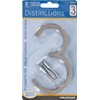Distinctions 844703 Brushed Nickel Upgraded 5" Floating House Number 3,