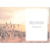doodlecards Sympathy Condolence Bereavement Card Corn field Large A4 Size