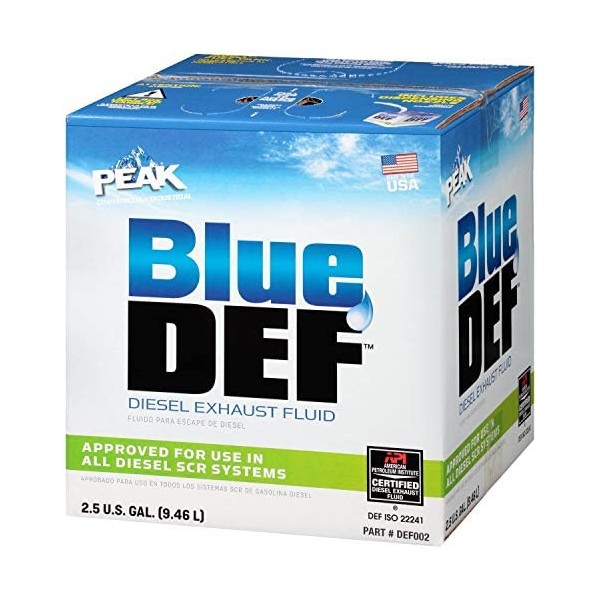 Blue Def DEF002-2PK Diesel Exhaust Fluid, 2.5 Gallon, 2 Pack