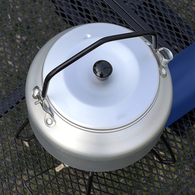 Camping Kettle Lightweight Aluminum Alloy Portable Camp Tea Pot Coffee