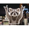 Rocking Raccoon Sticker/Decal