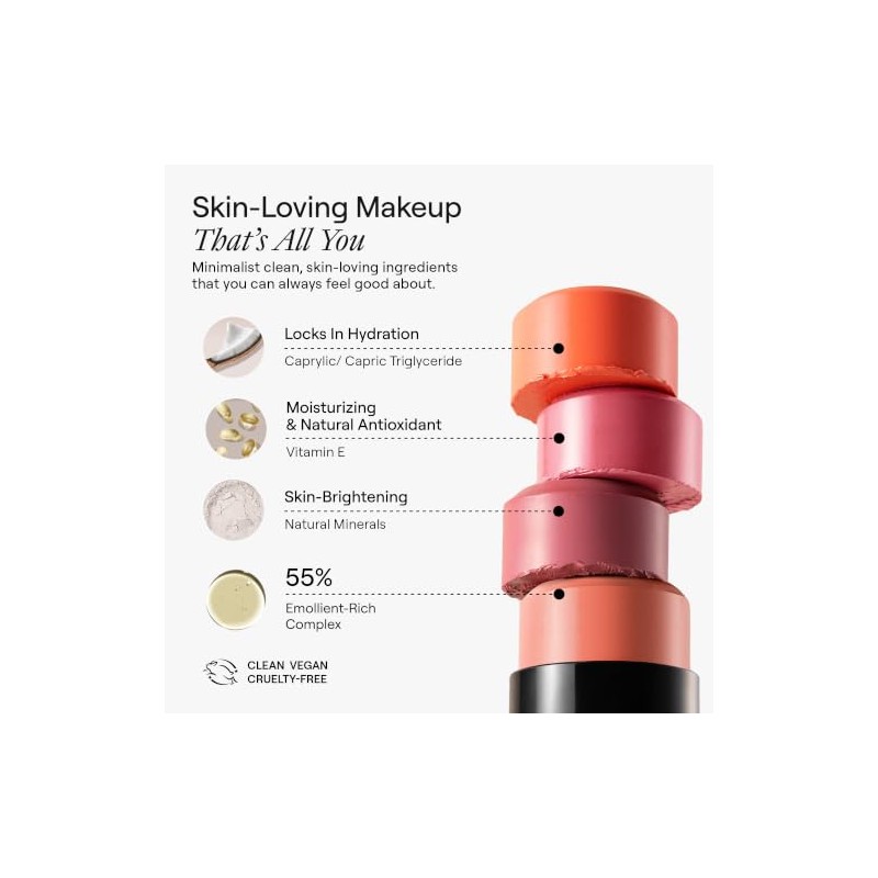 NUDESTIX Nudies Bloom All Over Dewy Color – 3-in-1 Cream