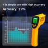 Digital Infrared Thermometer Non Contact 12:1 Handheld Temperature Measuring Gun