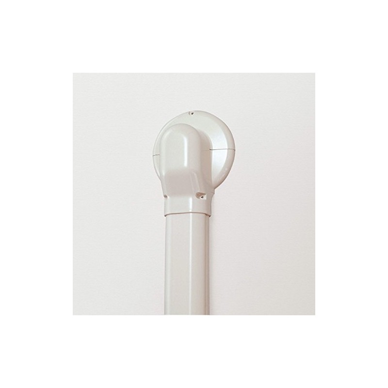 INABA DENKO Decorative Pipe Cover, Wall Outlet for Wall Corner