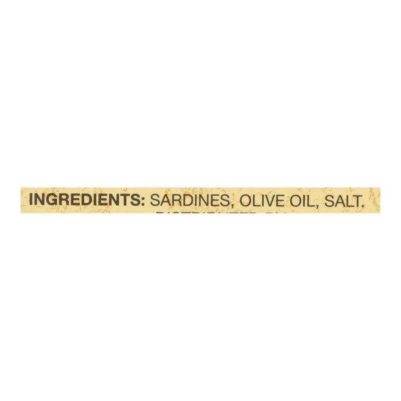 UD_Reese Sardines - Skinless Boneless In Olive Oil - Case