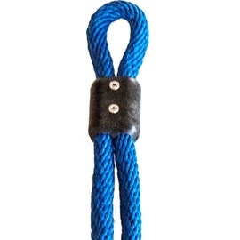 E-Z -TY 1/2 Inch (12/13 mm) Double OT Reusable Rope Clamps Black - SIX (6) PACK