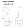 G8VA-1A4T-R01 12DVC 4Pins Automotive Air Conditione Relay with SPST Built-in
