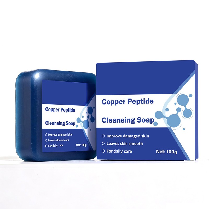Copper Peptide Cleansing Soap – Moisturizing Bar for Smooth Skin