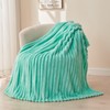 NEWCOSPLAY Super Soft Throw Blanket Aqua Premium Silky Flannel Fleece