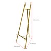 Metal Easel Stand with Chain Support for Mirror,Iron Floor Easels