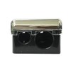 Moi Moises Campo Double Sharpener with Container Silver/Gold Special Makeup