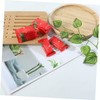 Baluue 1 Pack Disposable Towels for Travel Red Compressed Wipes