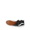 Vans Unisex Boys' Ward Mid V Trainers, (Suede/Canvas) Black/White, 38