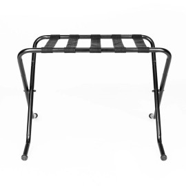 Unbranded Convenient Metal Travel Folding Luggage Suitcase Rack Stand Home Hotel Organizer