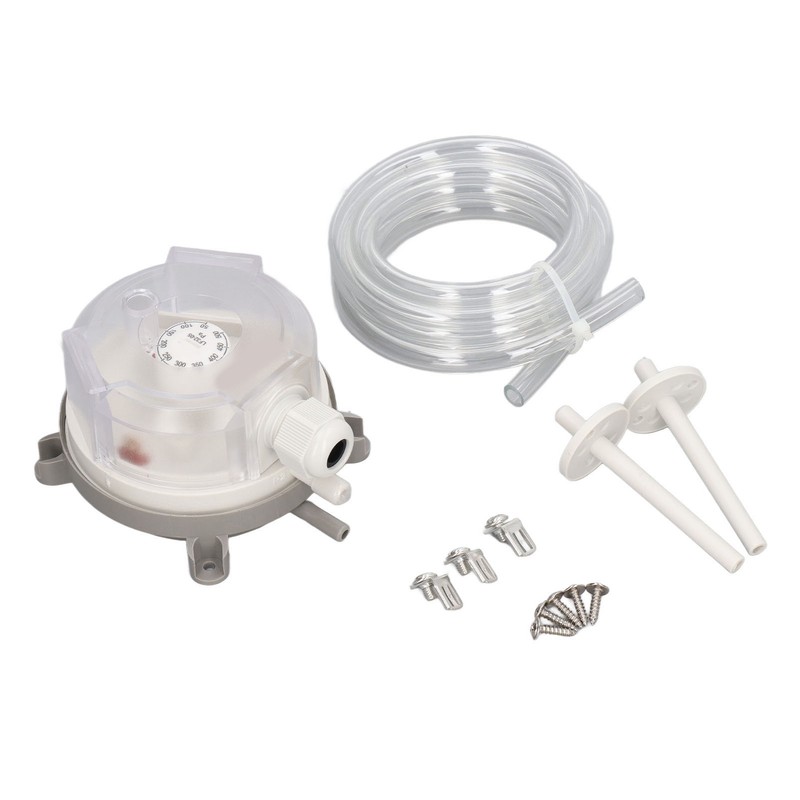 Pressure Differential Switch 50‑500pa Waterproof Heating Ventilation Furnace Vent Air