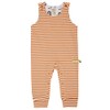 loud + proud Baby Girl Soft, GOTS Certified Romper, Carrot