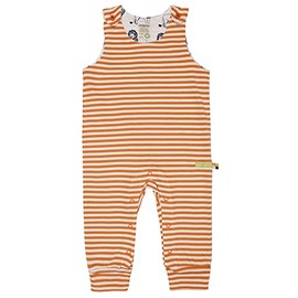 loud + proud Baby Girl Soft, GOTS Certified Romper, Carrot