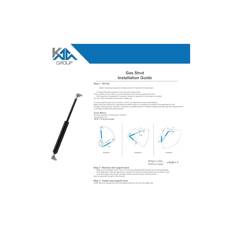Universal Gas Struts Spring Ball Joint | 100-1000 Newton |