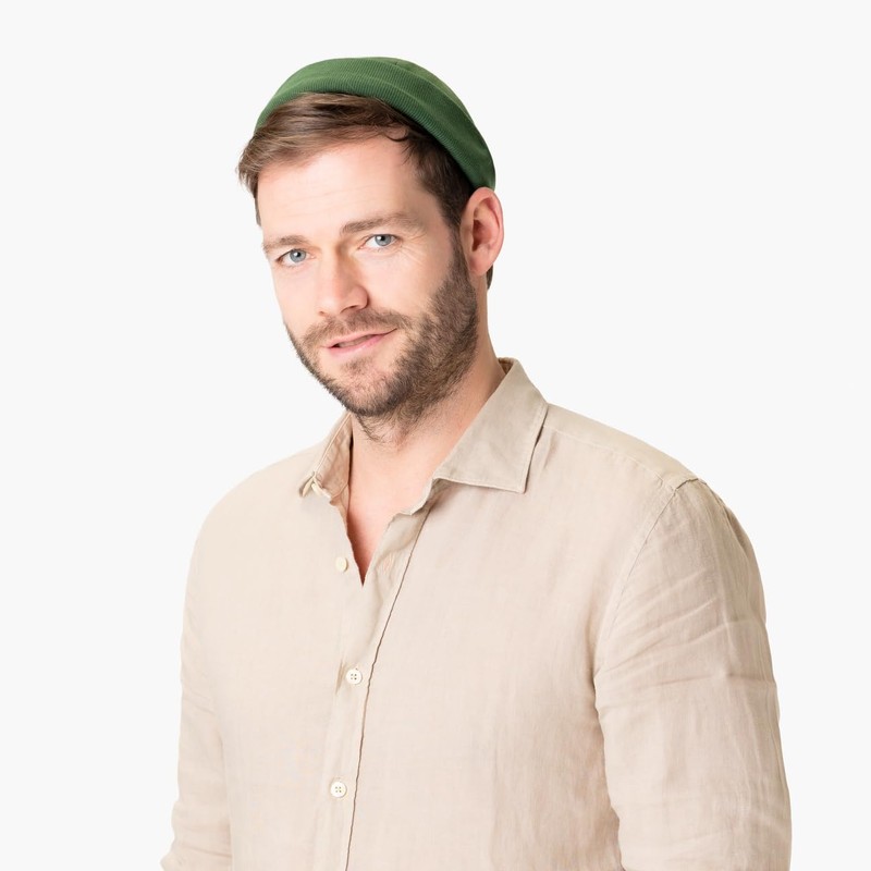 Hutshopping Cotton Docker Cap Men's Hat 100% Cotton Docker One