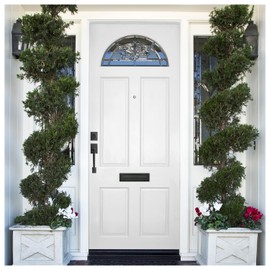 Nuk3y Solid Brass Mail Slot with Double Flap and Sleeve (Matte Black, 13" x 3.625")