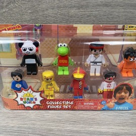 Just Play Ryan's World Collectible Figure 8-Piece Set / New in Package