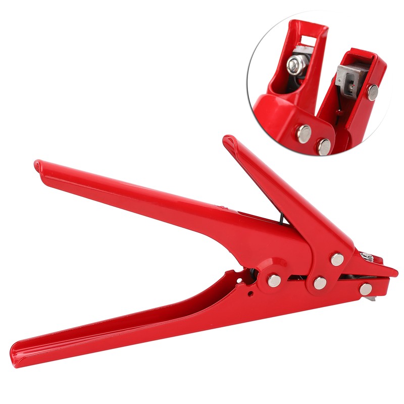 Nylon Cable Tie Gun Portable Wire Pliers Hand Tool HS-519