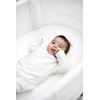BabyBjörn Fitted Sheet for Baby Cot White Organic