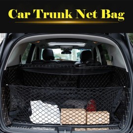 CHUSYYRAY Rear Trunk Envelope Style Mesh Organizer Cargo Net for TOYOTA RAV4 2019-2021 New