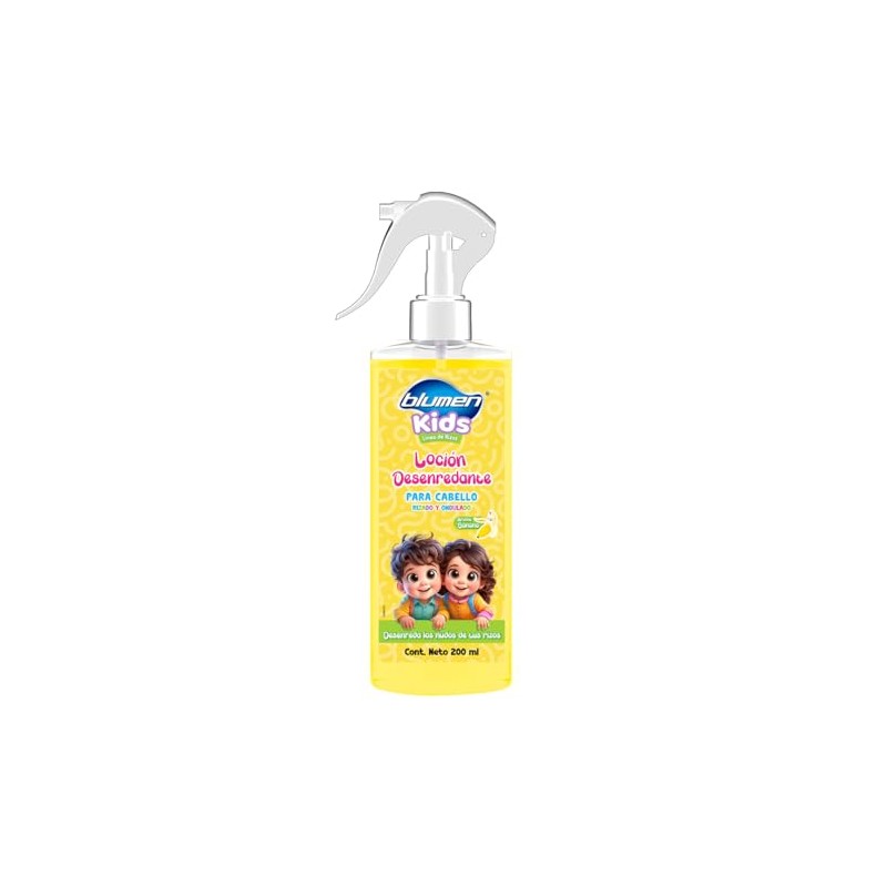 BLUMEN KIDS Loción Desenredante para Cabello Rizado y Ondulado 200