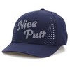 PGA TOUR Perforated Nice Putt Performance Adjustable Strapback Hat (US,