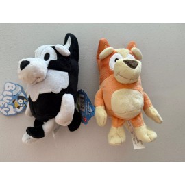 Bluey Friends Mackenzie and Bingo Stuffed Plush Bundles