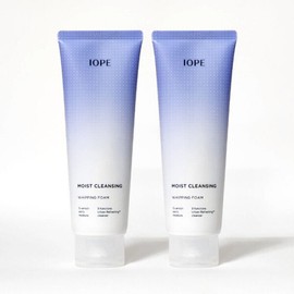 IOPE Moist Cleansing Whipping Foam 180ml +180ml / 아이오페 모이스트 클렌징 휘핑 폼 180ml +180ml
