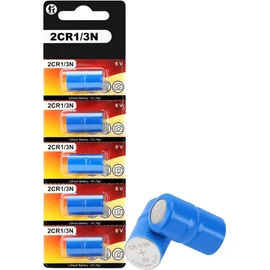 2CR1/3N 6V Lithium Batteries for Pet Stop, Dog Guard, Perimeter and Extreme Dog Collars(5PCS)
