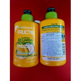 Garnier 2 PACK GARNIER  LEAVE IN CONDITIONER FORTIFICANTE OIL REPAIR 3 RECARGA NUTRITIVA