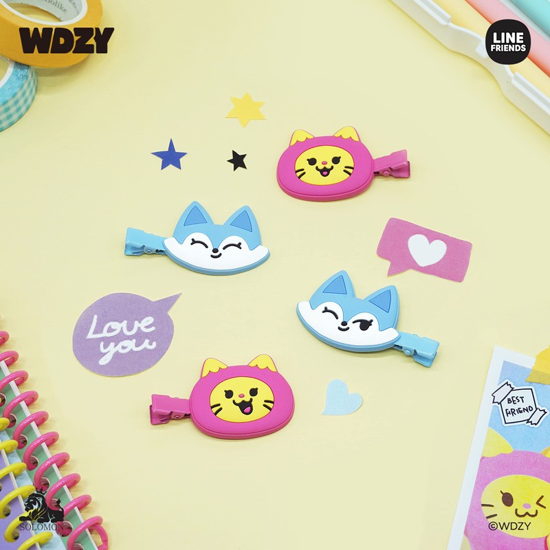 Solomon Shoji WDZY Hair Clip, HAIR CLIP LYA, WDZY-WHC-LY, Set