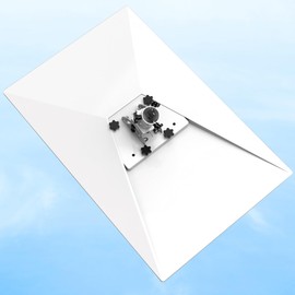 Starlink Pipe Adapter, Starlink Gen 3 Mount, PRUBOVI Starlink Internet Kit Satellite, Compatible with Third-Generation Standard Antenna, Standard Starlink V3 Board (White)