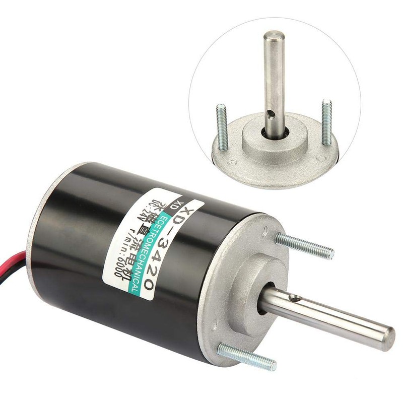 30 Watt 12 V/24 V DC Permanent Magnet Electric Motor,