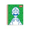 Scribe, Mario Bros®, Cuaderno Profesional, Pasta Semi Rígida, Espiral Doble,
