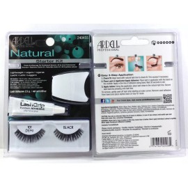 ARDELL Natural Starter Kit with Adhesive and Applicator - 101 Demi Black