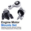 Engine Motor & Transmission Mount Set of 3 Compatible with