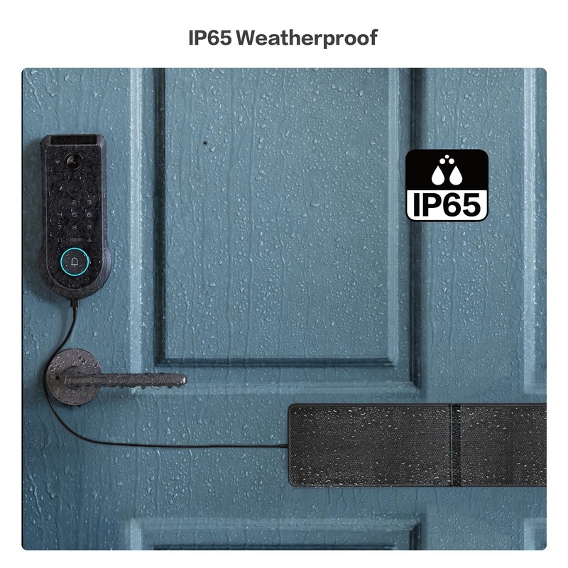 Lockin Solar Panel, Compatible with Veno Pro&Plus Video Smart Lock,