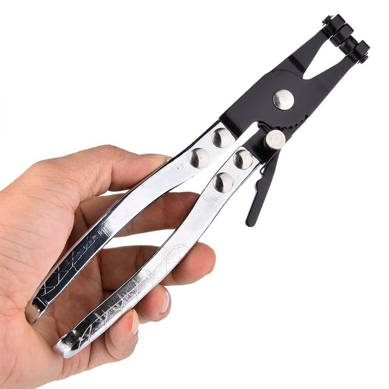 45° Water Pipe Hose Clip Pliers Clamp Swivel Drive Jaw