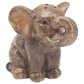 Elephant Ceramic Salt & Pepper Shaker Cruet Set Novelty Animal Lover Gift, Boxed Elephants Desgin 1956